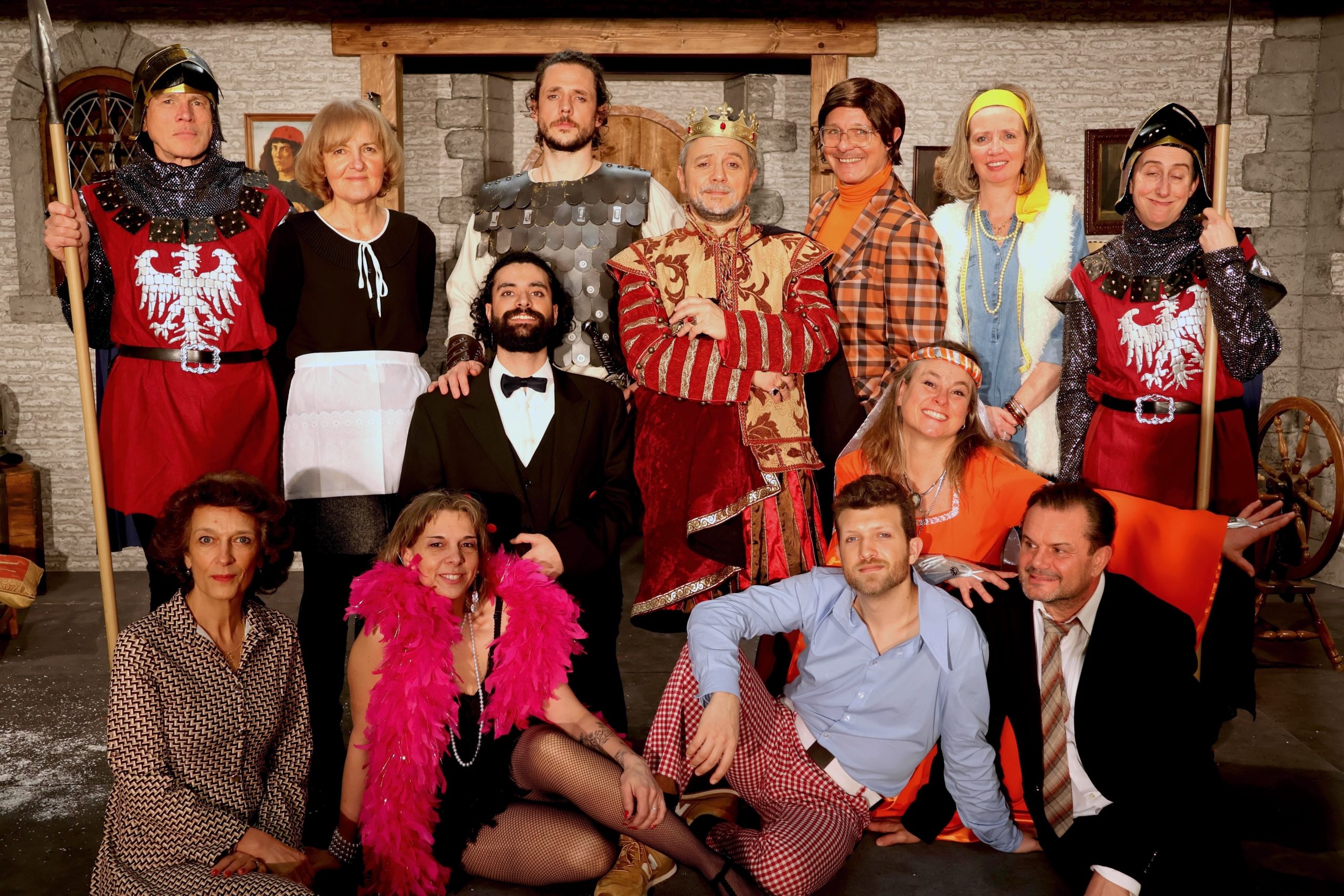 La troupe de L'Arrache Rire, 2026.